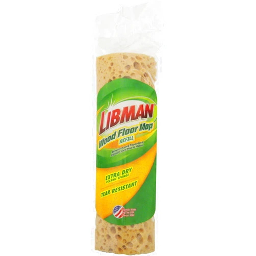 Libman 2027 Wood Floor Sponge Mop Refill