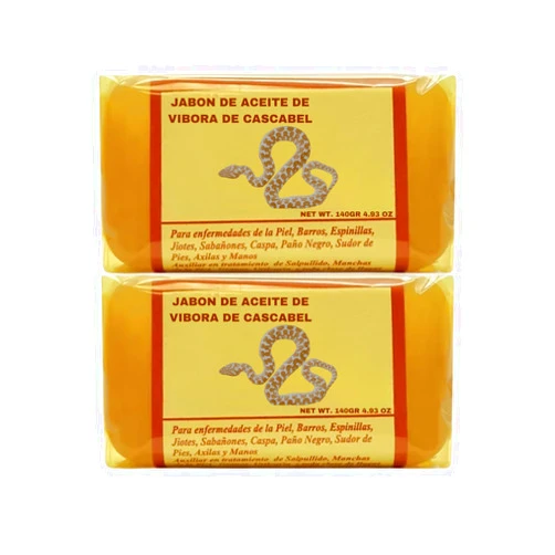 Five Brothers Products Jabon de aceite de vibora de cascabel 4.93 oz (Pack 2)