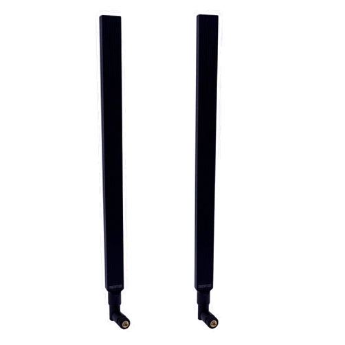 TECHTOO WiFi Antenna 12 dBi 5.8GHz for Router AP - Security IP Camera - USB Card Adapter - PCI PCIe Cards - Range Extender - PC Desktop - FPV UAV Drone (RP-SMA 2-Pack)