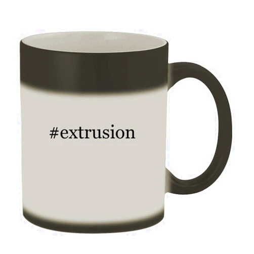 Knick Knack Gifts #extrusion - 11oz Hashtag Magic Color Changing Mug, Matte Black