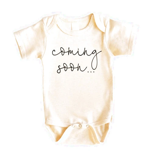 Bump and Beyond Designs Surprise Pregnancy Announcement Grandparents Coming Soon