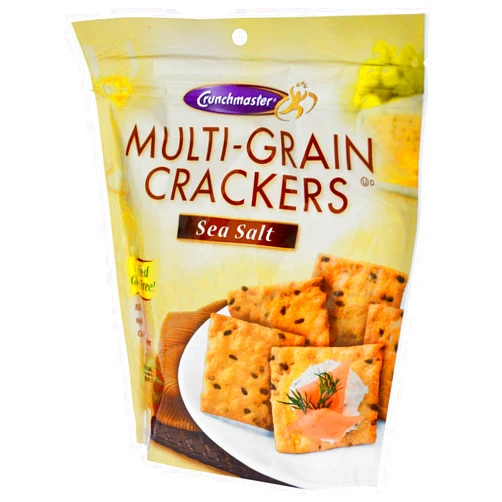 Crunchmaster, Multi-Grain Crackers, Sea Salt, 4.5 oz (127 g) - 3PC
