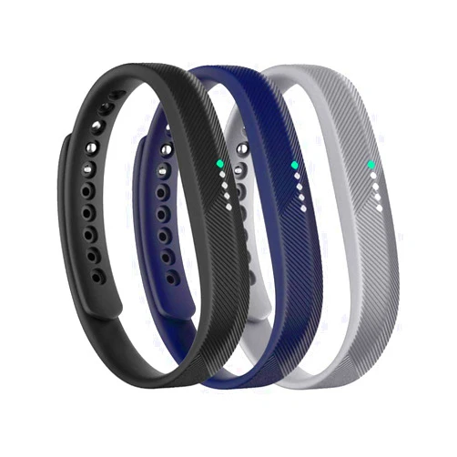 Xiaomi Tkasing 3 Pack Compatible with fitbit flex 2 band,fitbit flex 2 replacement bands,Soft Silicone Accessory Wristband Strap for fitbit flex 2 bands