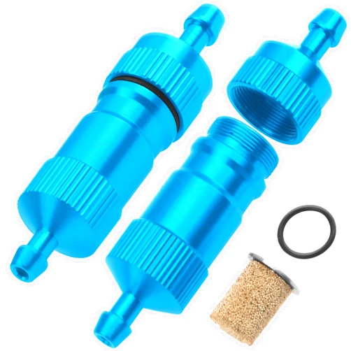 Vgoohobby 2Pcs RC Engine Fuel Filter w/Copper Filter Element Compatible with HSP Traxxas Redcat 1/8 1/10 Nitro Car, RC Boat Airplane
