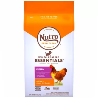 Nutro Wholesome Essentials Kitten Dry Cat Food, Chicken