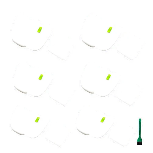 EZ SPARES Compatible with Shark Rocket DuoClean HV380 HV380W HV381 HV382 HV383 HV384Q UV380 ZS360 ZS361C ZS362 Attachments,Replaces Shark Part# XPMFK320 XPSTFH380(6Foam+6Filter+6Post-Filters)