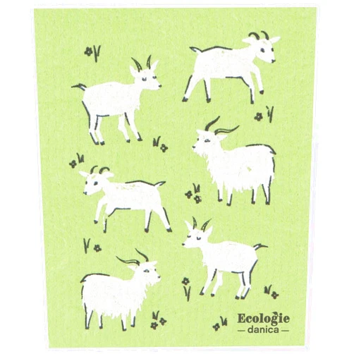 Now Designs DANICA NOW DESIGNS Swedish Goats Dish Cloth, 1 EA