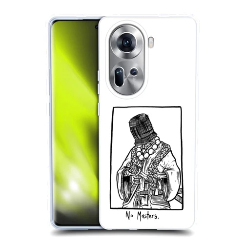 Head Case Designs Officially Licensed Matt Bailey No Masters Samurai Soft Gel Case Compatible with Oppo Reno11