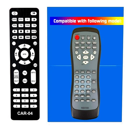 XINJISHIMIN Replacement Remote Control for Lincoln MKT Navigator Rear Entertainment DVD VAG1Z-19A164-B VAG1Z-19A164-A 2011 2012 2013 2014 2015 2016 2017 2018 2019
