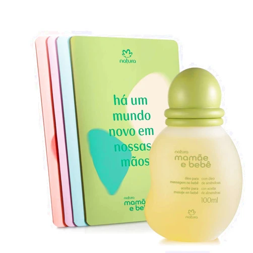 Natura - Linha Mamae e Bebe - Oleo Para Massagem no Bebe 100 Ml - (Natura - Mom & Baby Collection - Baby Massage Oil 3.38 Fl Oz)