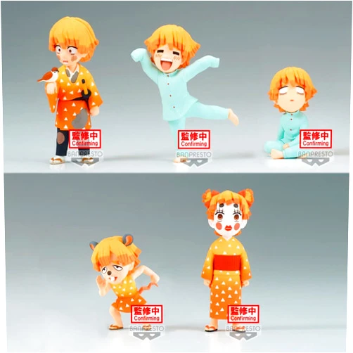 Banpresto Little Buddy Demon Slayer: Kimetsu No Yaiba World Collectable Figure -Zenitsu Agatsuma Collection-