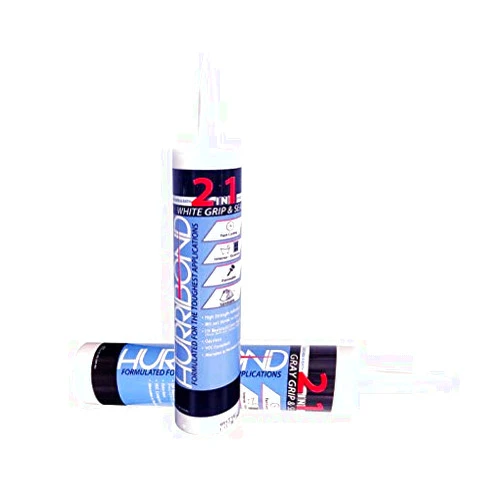 Freedom Flood Vent HurriBond 2-in-1 Adhesive and Caulk, Fast-Curing VOC Compliant Formula, 10 oz - White