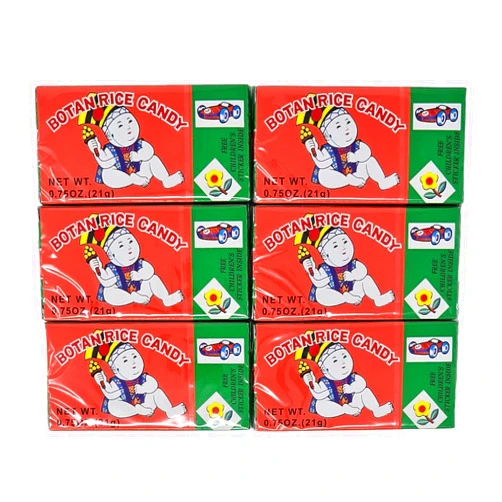 YCNO KOMBOFAN Rice Candy 21g - (Pack of 6)