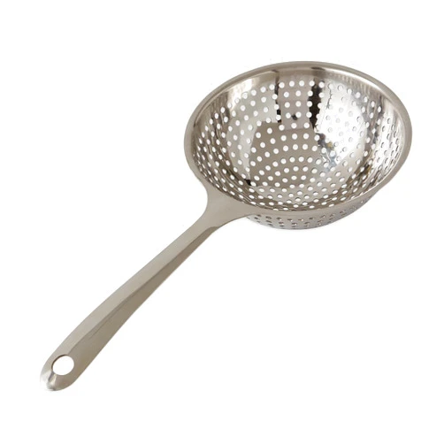 RSVP International Endurance Kitchen Collection Pierced Straining Tools, Pasta Scoop, 18/8 Stainless Steel