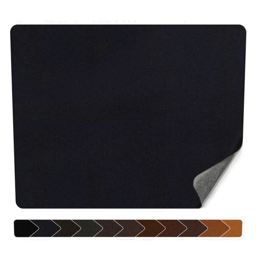 Numola Leather Repair Patch 8×11 inch Self-Adhesive Leather Repair Tape, Scratch/Holes Vinyl Repair Kit for Couch, Car Seat, Sofas, DIY Furniture Upholstery, Chair, Jackets, First-aid (Black)
