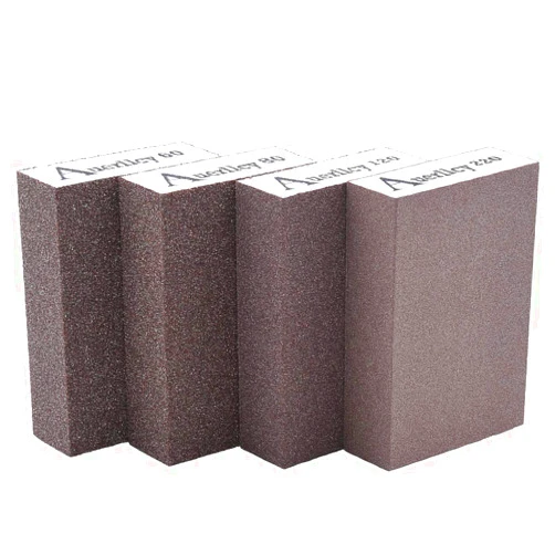Auerllcy Sanding Sponge, Auerllcy Coarse/Medium/Fine/Superfine 4 Different Specifications Sanding Blocks Assortment,Washable and Reusable.