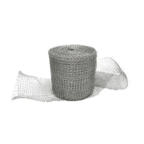 LLMENGEN Stainless Steel Mesh - 4” x 50 ft, Stainless Steel Fill Fabric, Prefect Blocker for Hole, DIY Hole Filler, Eco-Friendly Used for House and Garden