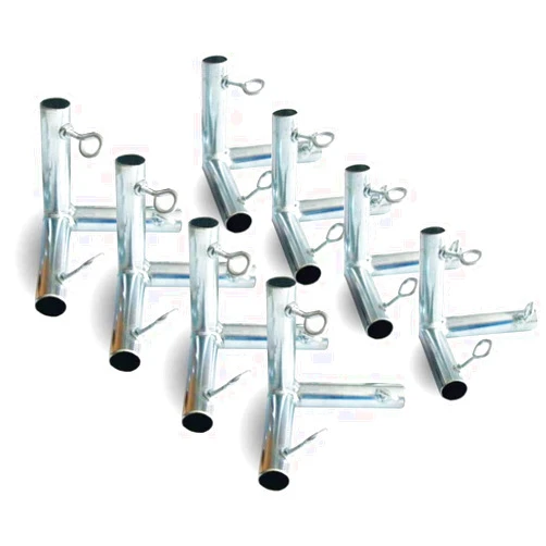 Buildline 8pc - 3 Way Corner Premium 1” Canopy Fitting Camping Gear