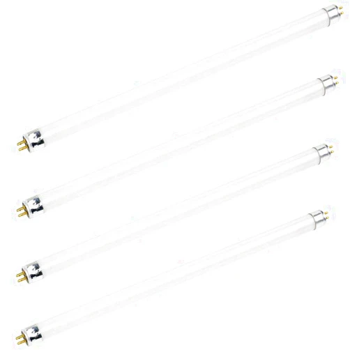 Bluex Bulbs 4 Pack F14T5/830 14W 22 Inch T5 Fluorescent Tube Light Bulb 3000K Warm White Mini Bi-Pin (G5) Base Straight Tube Light Bulb