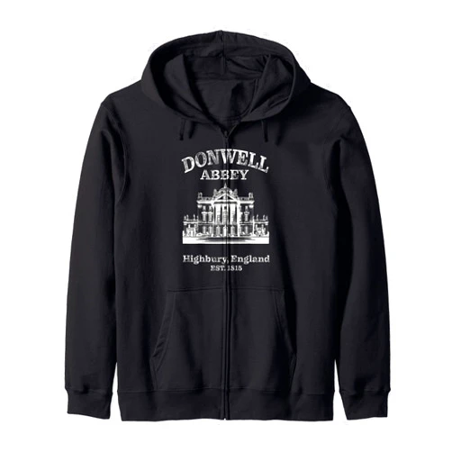 Literature For Funsies Donwell Abbey Jane Austen Literature Books Reader Emma Zip Hoodie