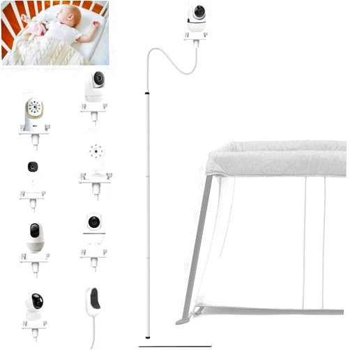 EYSAFT Baby Monitor Floor Stand Holder Mount Compactible for Nanit Pro & Flex Stand,Infant Optics DXR-8 Pro,VTech,Momcozy,HelloBaby,VAVA,nooie IPC100,Motorola VM75/VM50G/VM44