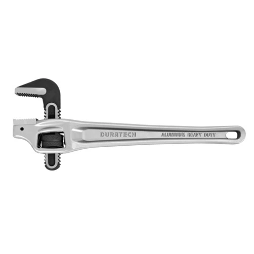 DURATECH 14-inch Heavy Duty Aluminum Offset Pipe Wrench, 2