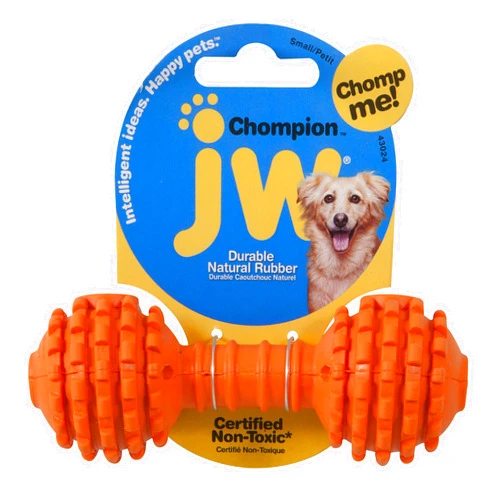 JW Pet Chompion Heavyweight Dog Chew Toy for Small Breeds, Assorted Colors