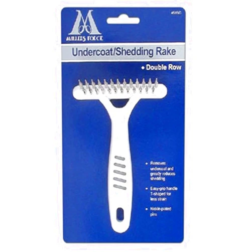 Millers Forge Undercoat/Shedding Rake Double Row