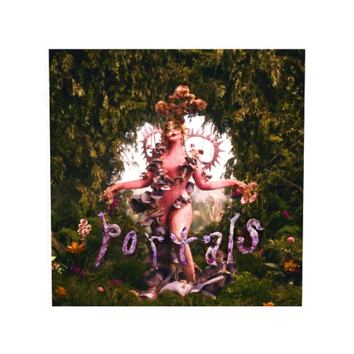 XIHOO Melanie Martinez Poster Portals Music Album Cover Posters Prints Bedroom Decor Silk Canvas for Wall Art Print Gift Home Decor Unframe Poster 16x16inch 40x40cm