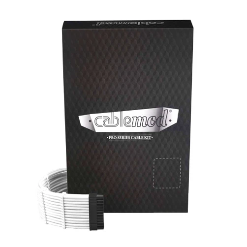 CableMod RT-Series Pro ModFlex Sleeved Cable Kit for ASUS/Seasonic/Phanteks Revolt (White)