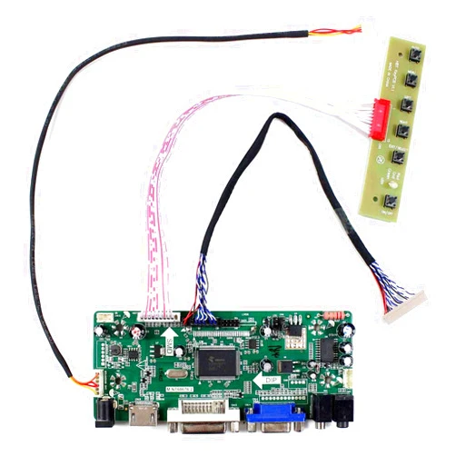 VSDISPLAY HD-MI DVI VGA Audio LCD Controller Board Work for 15.1 inch 1024X768 G150XGE-L04 G150XGE L04 LVDS 20 Pin Interface WLED Backlight LCD Screen