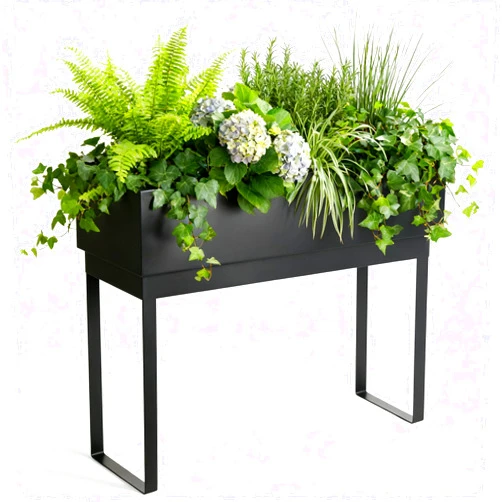 WORTH Raised Metal Planter Box with Legs, 28