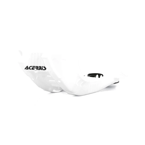 Acerbis Skid Plate (WHITE/BLACK) For 20-22 HUSQVARNA FE350HQ