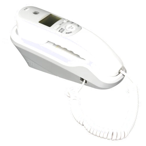 AT&T TR1909 Trimline Corded Phone with Caller ID, White