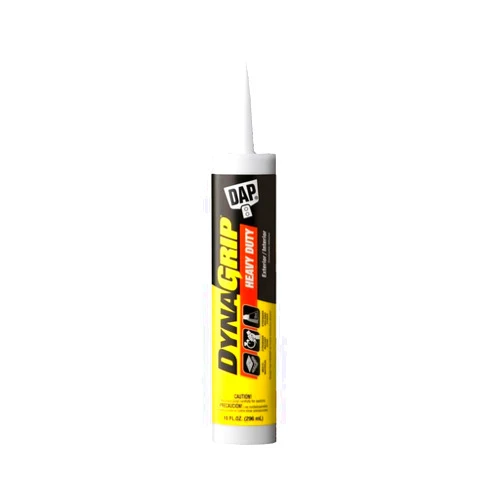 Dap 27509 18 Pack 10 oz. DynaGrip Heavy Duty Construction Adhesive, Off-White