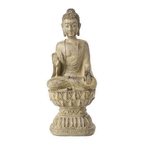 Vilead Resin Buddha Statue for Home Decor,Sitting Meditating Buddha Statue,Zen Sculptures,Buddha Decor for Living Room,Indoor Buddha Gift for Shrine, Meditation or Relaxation