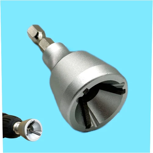 MAICON Premium Deburring External Chamfer Tool for Metal -1/8”-3/4” (3mm-19mm) 1PCS -Quick Change Drill Attachment for Bolt Repair, High-Speed Operation, Precision Engineering and Ergonomic Design