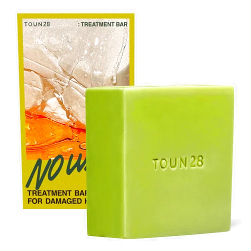 TOUN28 Dry Conditioner Bar (No Wash), For damaged hair, Biotin and Brassica oil complex, Allergen-free, Cruelty-free, Vegan, 3.17 fl.oz / 90g