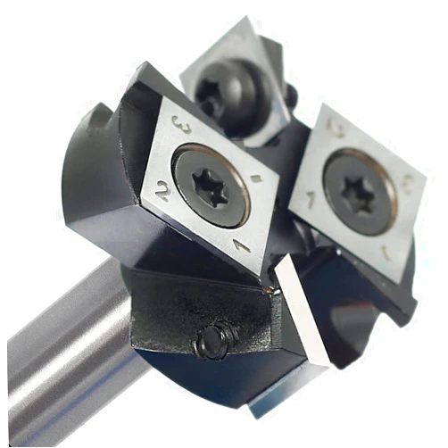 Akylin Slab Flattening Router Bit 1/2 Shank - CNC Spoilboard Surfacing Router Bit - Carbide Insert Router Planer Bit - 1-1/2