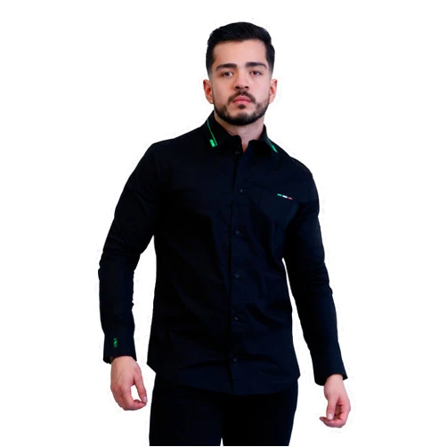 PAVI ITALY Men's Long Sleeve Shirt 11-0274