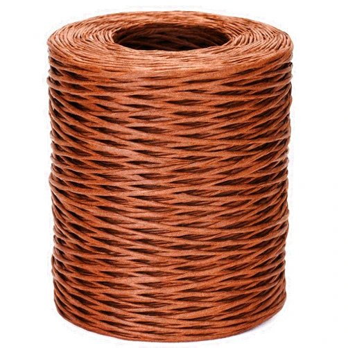 KINGLAKE Floral Wire Vine Wire Bind Wire, Paper Covered Bind Wire, 656 Feet Rustic Wrapping Wire, 2mm Brown Wire for Crafts, Flower Bouquets Crown, DIY Projects, Wedding, Christmas Wreaths