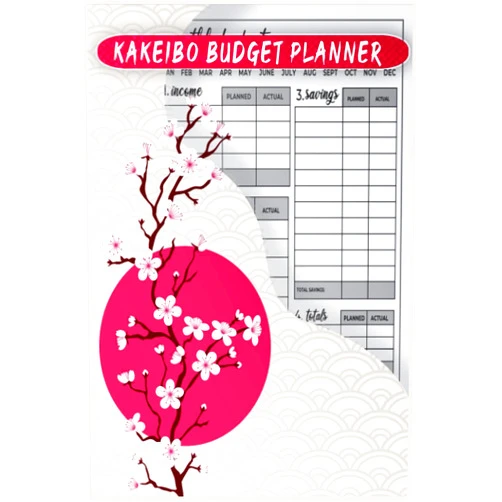 Mc.happe mc.happe kakeibo budget planner: Art Of Japanese Management for Saving Money,Expense Tracker to Help You Stick to a Budget and Reach Your Savings Goals Week by Week, Personal Expense Savings Tracker