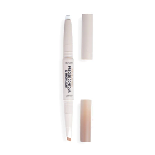 Makeup Revolution Revolution Beauty, Precise Contour & Highlight Stick, All-In-One Face Makeup Product, Highly Blendable with Matte Finish, Vegan & Cruelty-Free, Medium