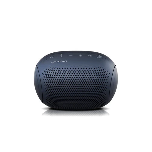 LG XBOOM Go Speaker PL2 Jellybean Portable Wireless Bluetooth, Big Bass, Sound by Meridian, Water-Resistant, Sound Boost EQ, 10 Hour Battery Life - Black