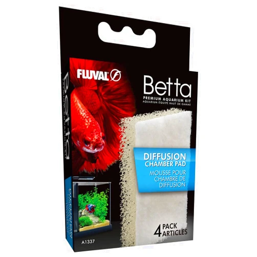 Fluval Betta Diffusion Chamber Pad, Replacement Aquarium Filter Media