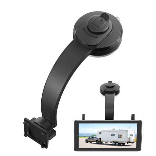 AUTO-VOX X8 Monitor Bracket Bendable Suction Cup Mount for Backup Camera with Screen, 360° Flexible Adjust Monitor,Strong Hold,1 Min Install,for AUTO VOX Reverse Camera