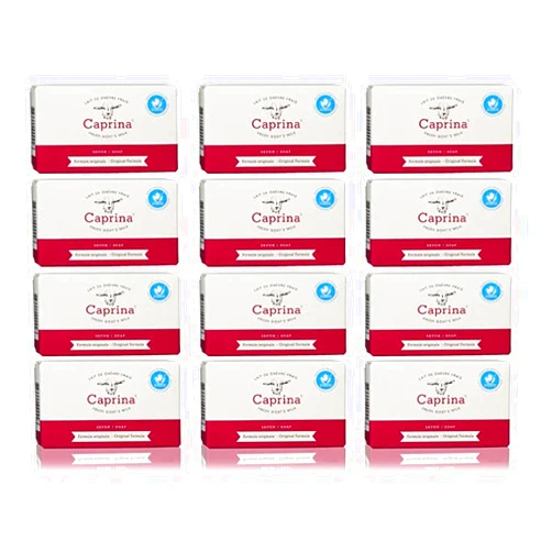 Caprina by Canus Fresh Goat's Milk Soap, Original (12 bars)