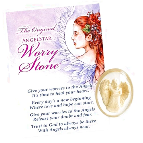 AngelStar 8715 Hope Worry Stone - Pack of 4