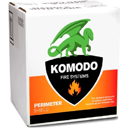 KOMODO FIRE SYSTEMS Komodo K-101 Advanced Fire Protection - Home Perimeter Shield - Next Generation All Season Fire Retardant - 10 Pounds (2 Bags, 5 pounds Each)