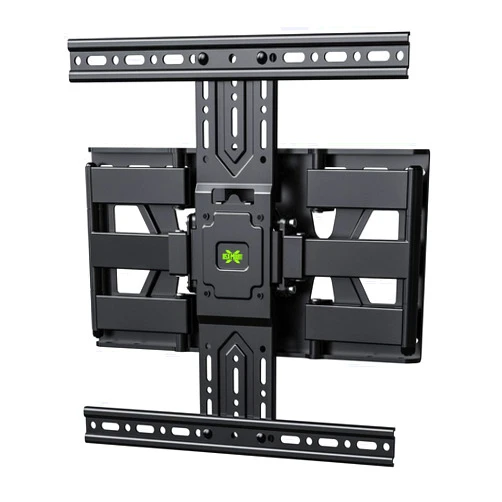 USX MOUNT Ultra Slim TV Wall Mount 37-75 Inch TVs Mount with Swivel and Tilt, Low Profile Full Motion Bracket with Articulating Dual Arms, Up to VESA 400X400 mm Max 16